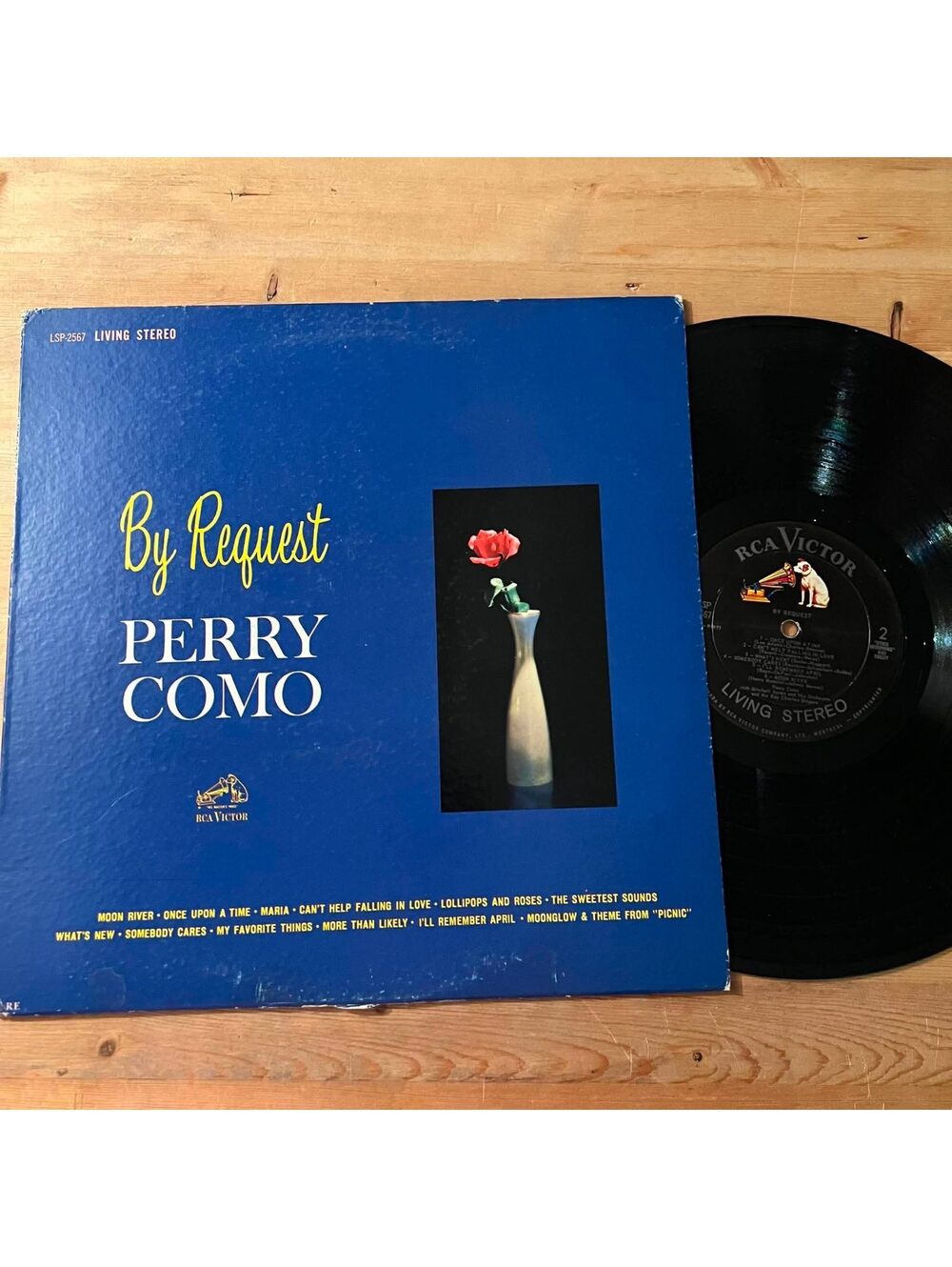 Perry Como - By Request 33rpm VG+ VR21